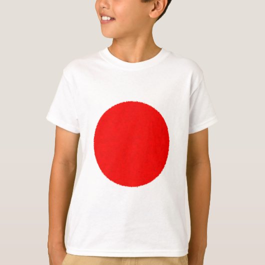 T-SHIRT DRAPEAU DU JAPON (Devant)