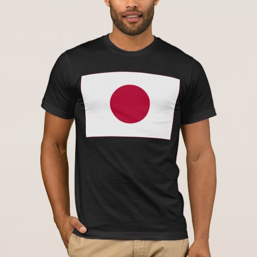 T-shirt Drapeau du Japon : Hinomaru, Nisshōki, Red Rising  (Devant)