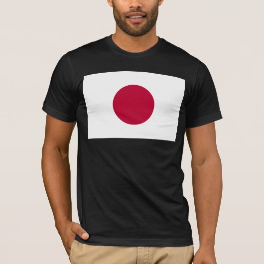 T-shirt Drapeau du Japon : Hinomaru, Nisshōki, Red Rising  (Devant)