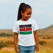 T-shirt Drapeau du Kenya
