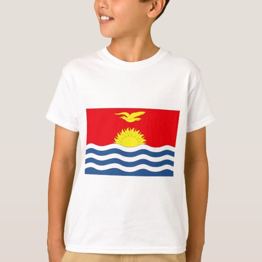 T-shirt Drapeau du Kiribati (Devant)
