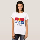 T-shirt Drapeau du Kiribati (Devant entier)