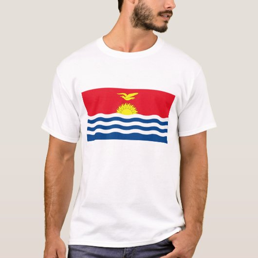 T-shirt Drapeau du Kiribati (Devant)