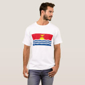 T-shirt Drapeau du Kiribati (Devant entier)