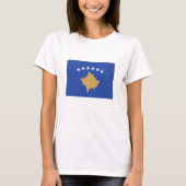 T-shirt Drapeau du Kosovo (Devant)