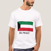 T-shirt Drapeau du Koweït (Devant)