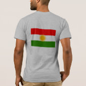 T-shirt Drapeau du Kurdistan (Dos)