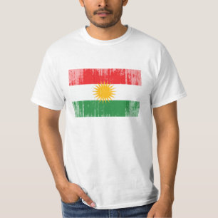 T-shirt Drapeau du Kurdistan