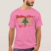T-shirt Drapeau du Liban (Devant)