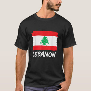 T-shirt Drapeau du Liban