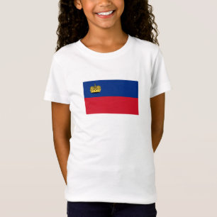 T-Shirt Drapeau du Liechtenstein