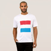 T-shirt Drapeau du Luxembourg (Devant entier)