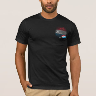 T-shirt Drapeau du Luxembourg