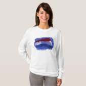 T-shirt drapeau du Luxembourg RF) (Devant entier)