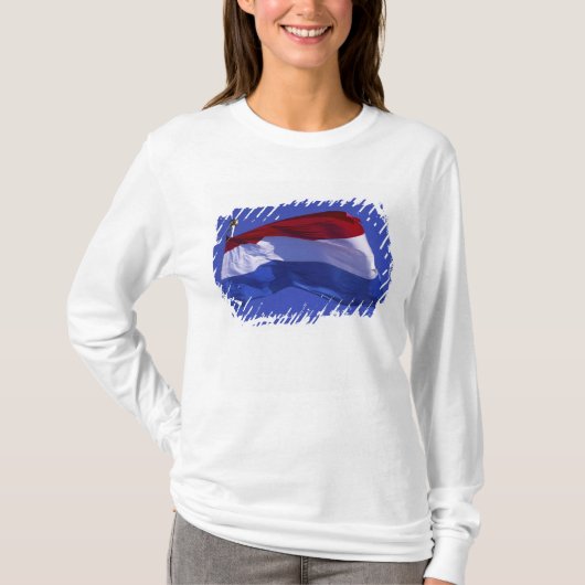 T-shirt drapeau du Luxembourg RF) (Devant)
