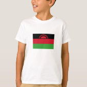 T-shirt Drapeau du Malawi (Devant)