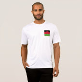 T-shirt drapeau du Malawi (Devant entier)