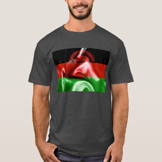 T-shirt Drapeau du Malawi (Devant)