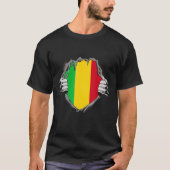 T-shirt Drapeau du Mali (Devant)