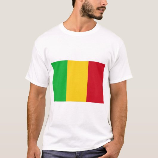 T-shirt Drapeau du Mali (Devant)