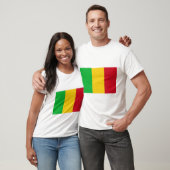 T-shirt Drapeau du Mali (Unisexe)
