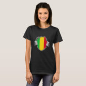 T-shirt Drapeau du Mali (Devant entier)