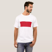 T-shirt Drapeau du Maroc (Devant entier)