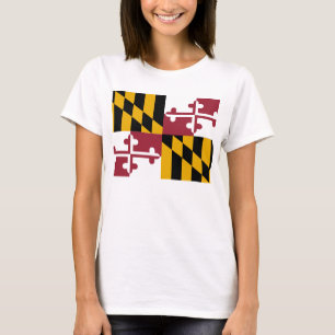 T-shirt Drapeau du Maryland