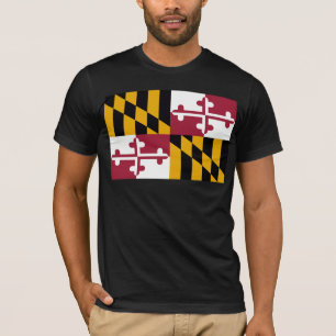 T-shirt Drapeau du Maryland