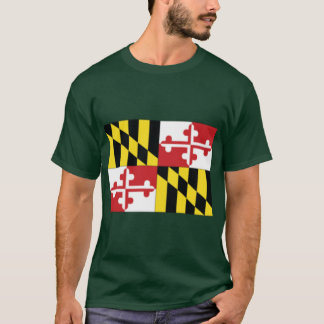 T-shirt Drapeau du Maryland 6