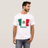 T-shirt Drapeau du Mexique (Devant entier)