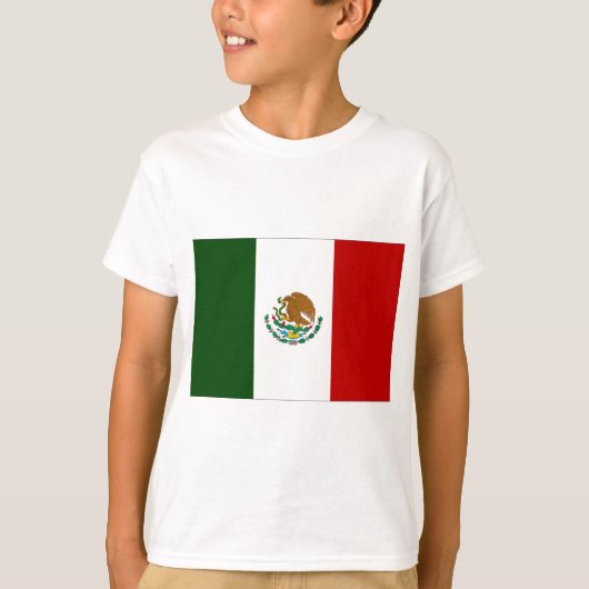 T-shirt Drapeau du Mexique (Devant)
