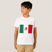 T-shirt Drapeau du Mexique (Devant entier)