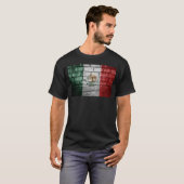 T-shirt Drapeau du Mexique (Devant entier)