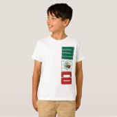 T-shirt Drapeau du Mexique (Devant entier)