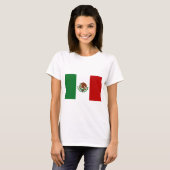 T-shirt Drapeau du Mexique (Devant entier)