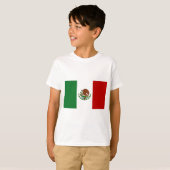 T-shirt Drapeau du Mexique (Devant entier)