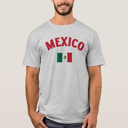 T-shirt Drapeau du Mexique (Devant)