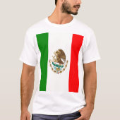 T-shirt Drapeau du Mexique (Devant)