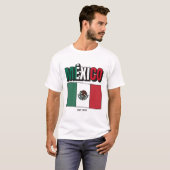 T-shirt Drapeau du Mexique 1836 (Devant entier)