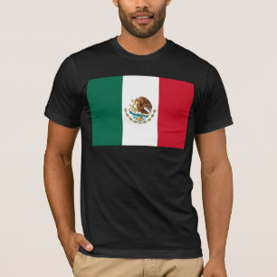 T-shirt Drapeau du Mexique, Bandera de la République mexic