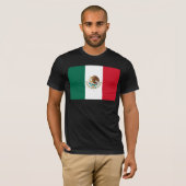 T-shirt Drapeau du Mexique, Bandera de la République mexic (Devant entier)