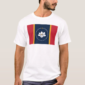 T-shirt Drapeau du Mississippi - Nouveau Drapeau de Magnol