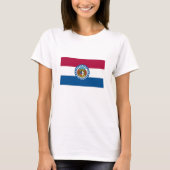 T-shirt Drapeau du Missouri (Devant)