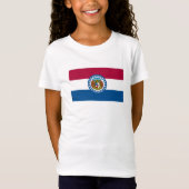 T-Shirt Drapeau du Missouri (Devant)