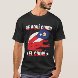 T-shirt Drapeau du mois du patrimoine hispanique de Boricu