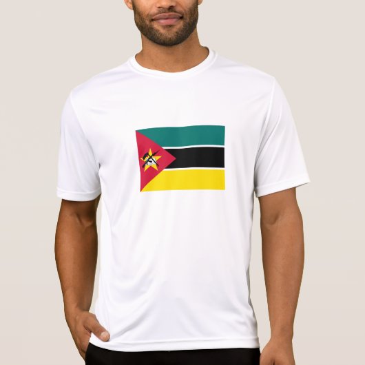 T-shirt Drapeau du Mozambique (Devant)