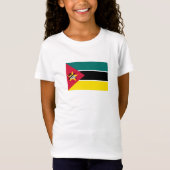 T-Shirt Drapeau du Mozambique (Devant)