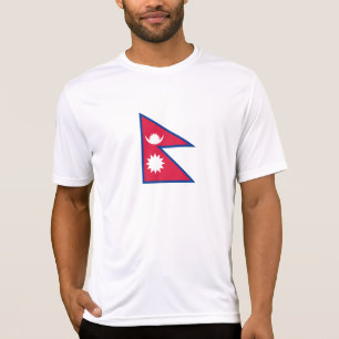 T-shirt Drapeau du Népal