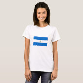 T-shirt Drapeau du Nicaragua (Devant entier)